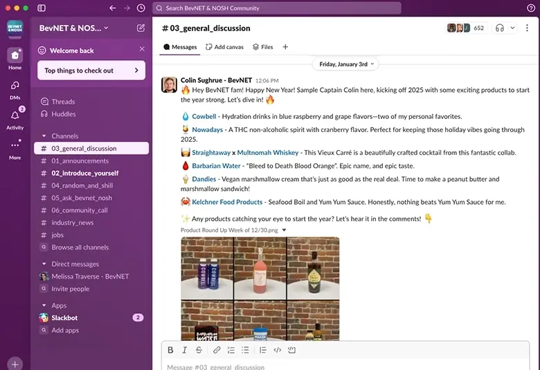 Engage the Slack Community